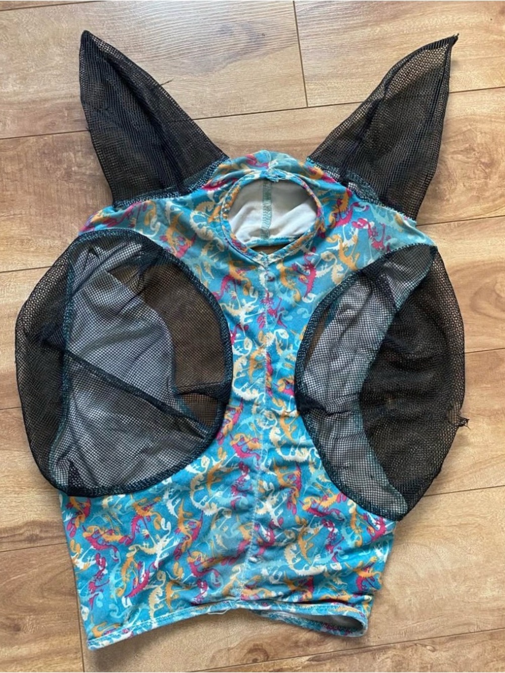 Dragon themed fly mask